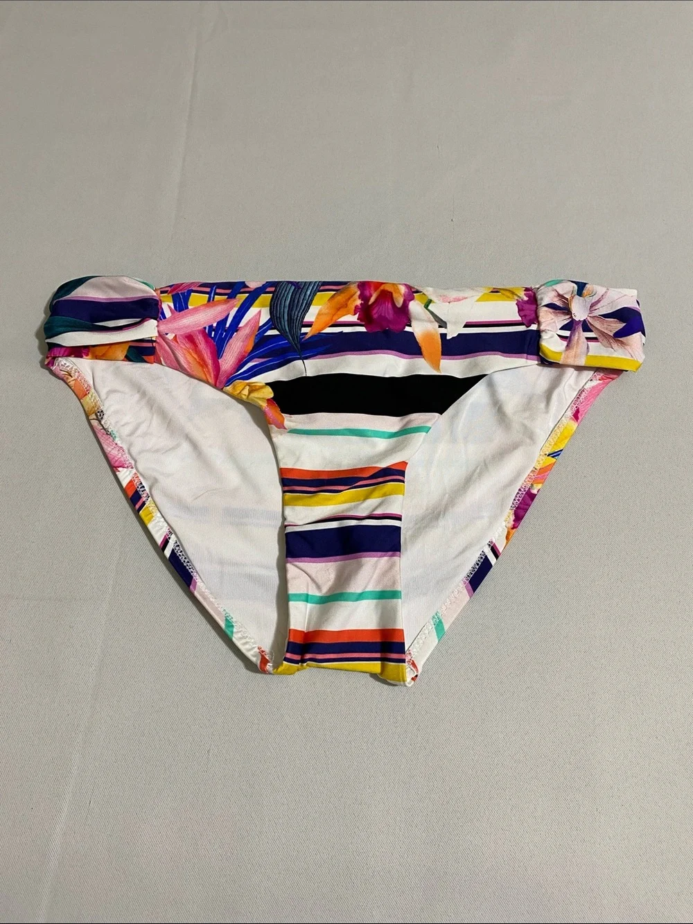 TRINA TURK Side Shirred Hipster Bikini Bottom Women's Size 8